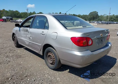 2003 Toyota Corolla Le из США, поврежденный, VIN 1NXBR32E43Z156219
